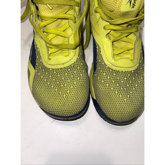 Reebok Nano X Electric Yellow/Blue Size 8.5 - Picture 2 of 9